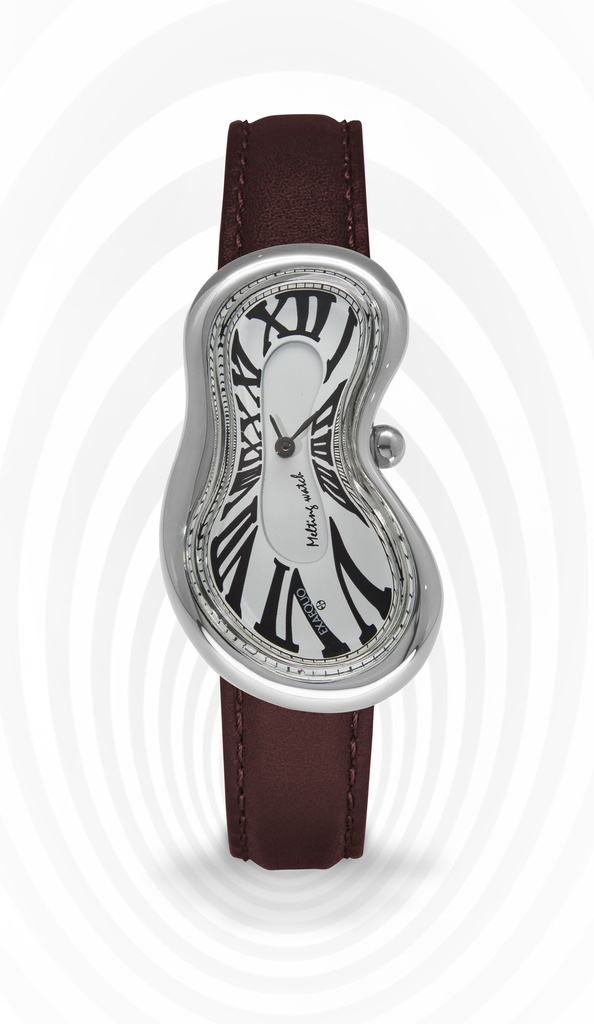Melting Watch SS 316L White HS Code 9102.11.65
