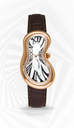 Classic Melting Watch PVDRG SS 316L White HS Code 9102.11.65