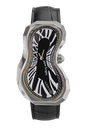 Polyhedron 925 Melting Watch Black "one of 101" HS Code 9102.11.65