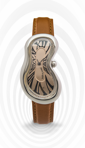 [EX0001.0010] Limited Edition Classic Melting Watch SS 316L Rose gold "one of 101" HS Code 9102.11.65