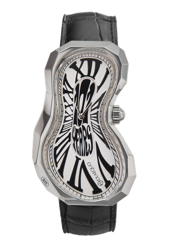 [EX0101.0101] Polyhedron 925 Melting Watch White Edition 101 "one of 101" HS Code 9102.11.65