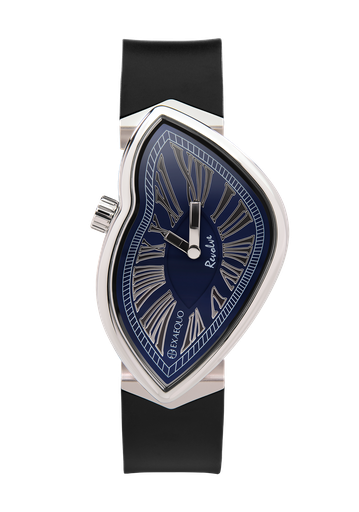[EX0031.0004] Revolve Melting Watch ss316L Blue HS Code 9102.11.65